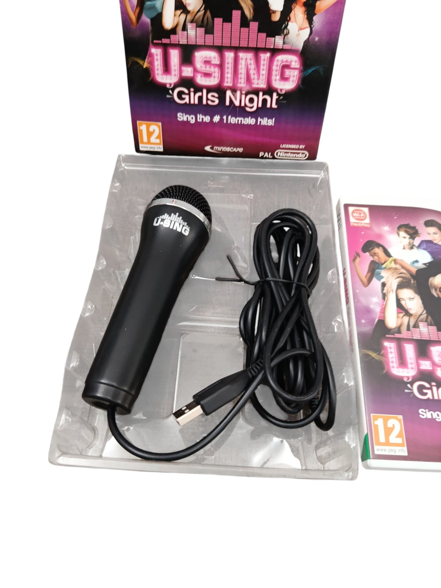 U-Sing Girls Night Wii Pack Micro (Complet avec micro) UKV