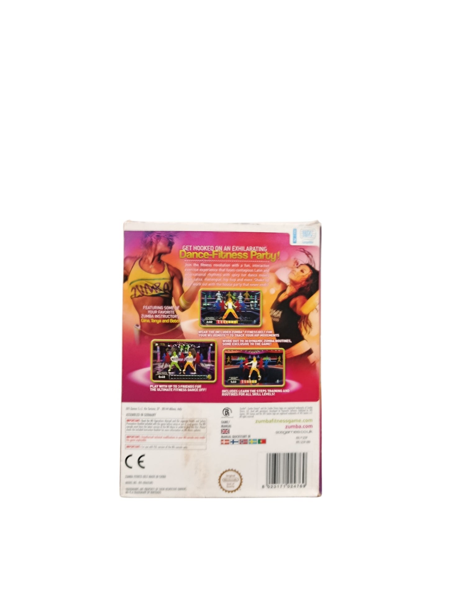 Zumba Fitness Join the Party Wii  pack(Complet) UKV