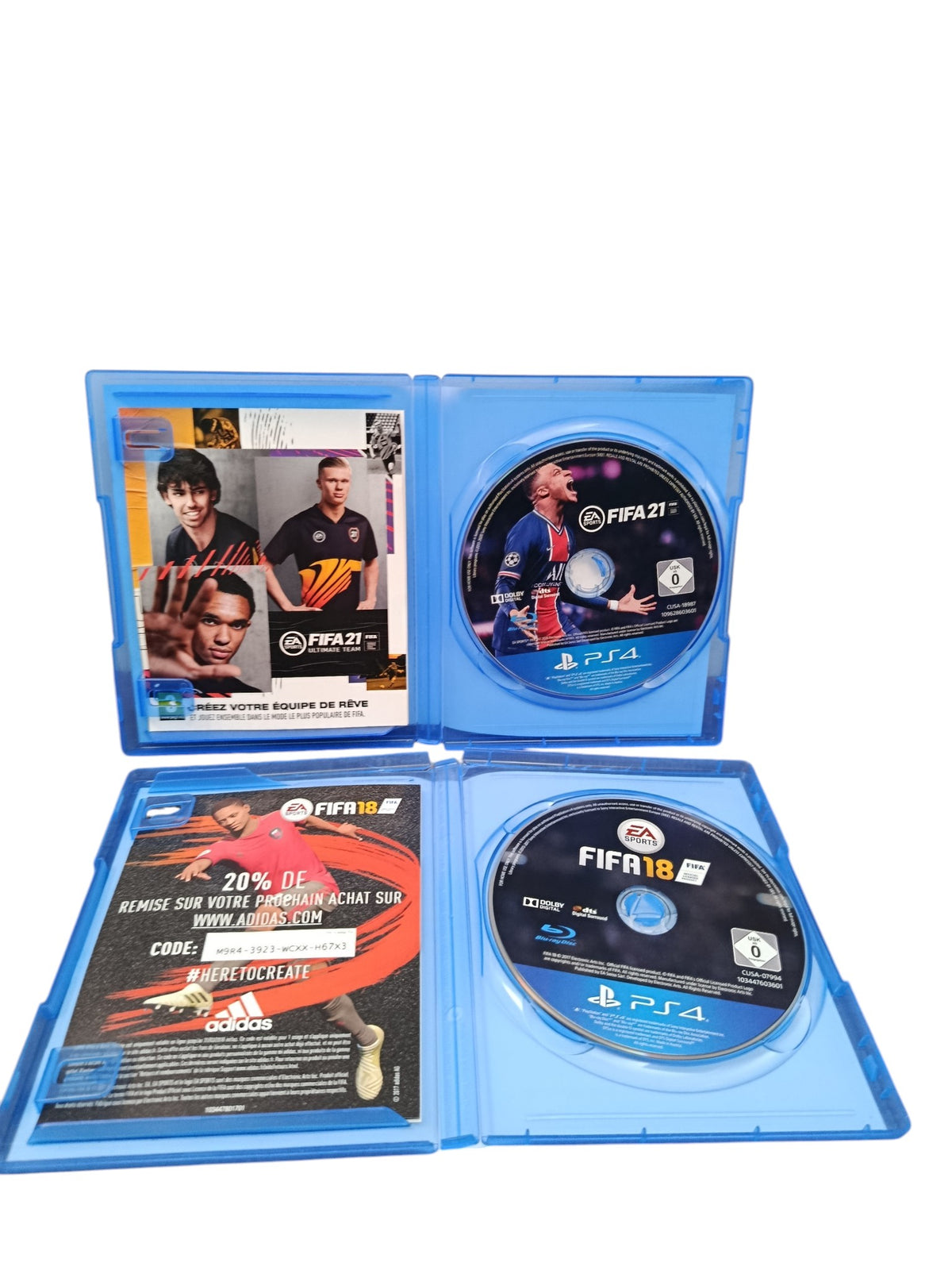 Bundle Fifa Playstation 4 (PS4) Complet FRA ( 4 jeux inclus)