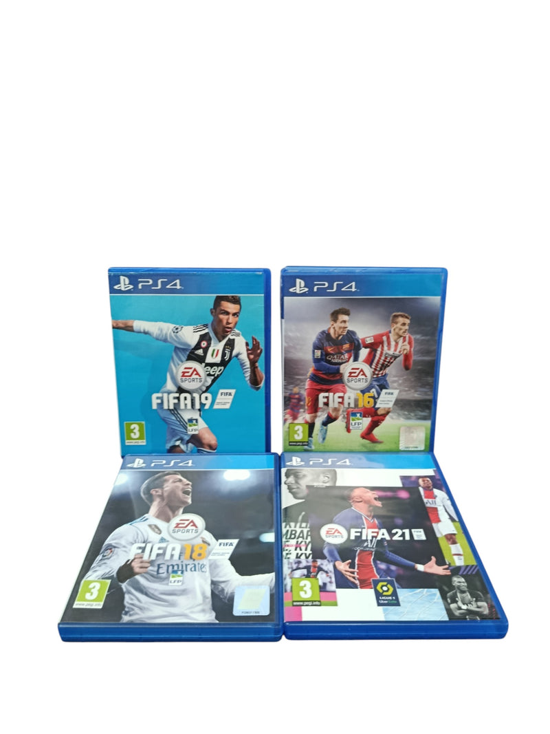 Bundle Fifa Playstation 4 (PS4) Complet FRA ( 4 jeux inclus)