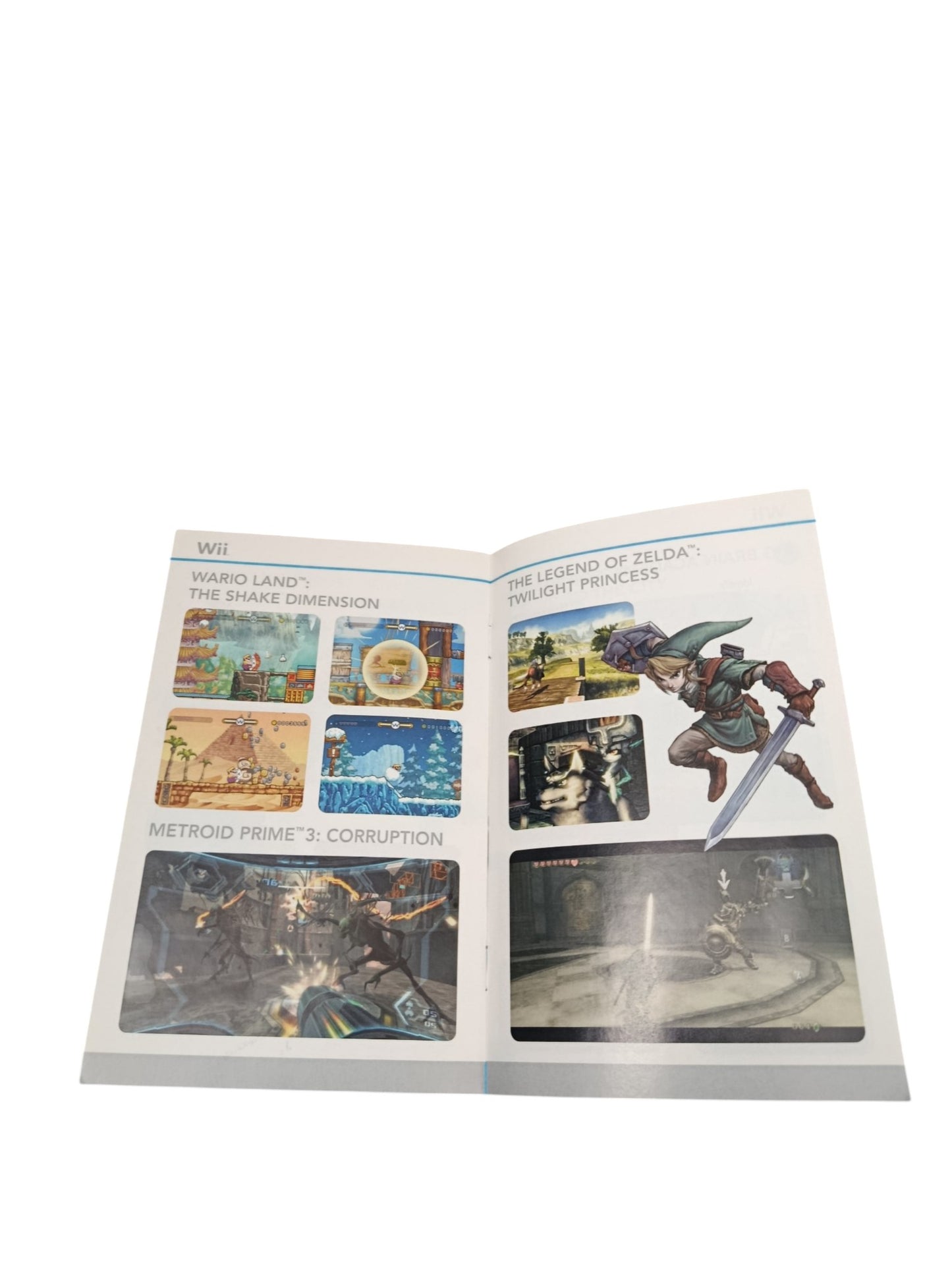 Dépliant Nintendo Wii  (RVL-EUR-5) Version Française