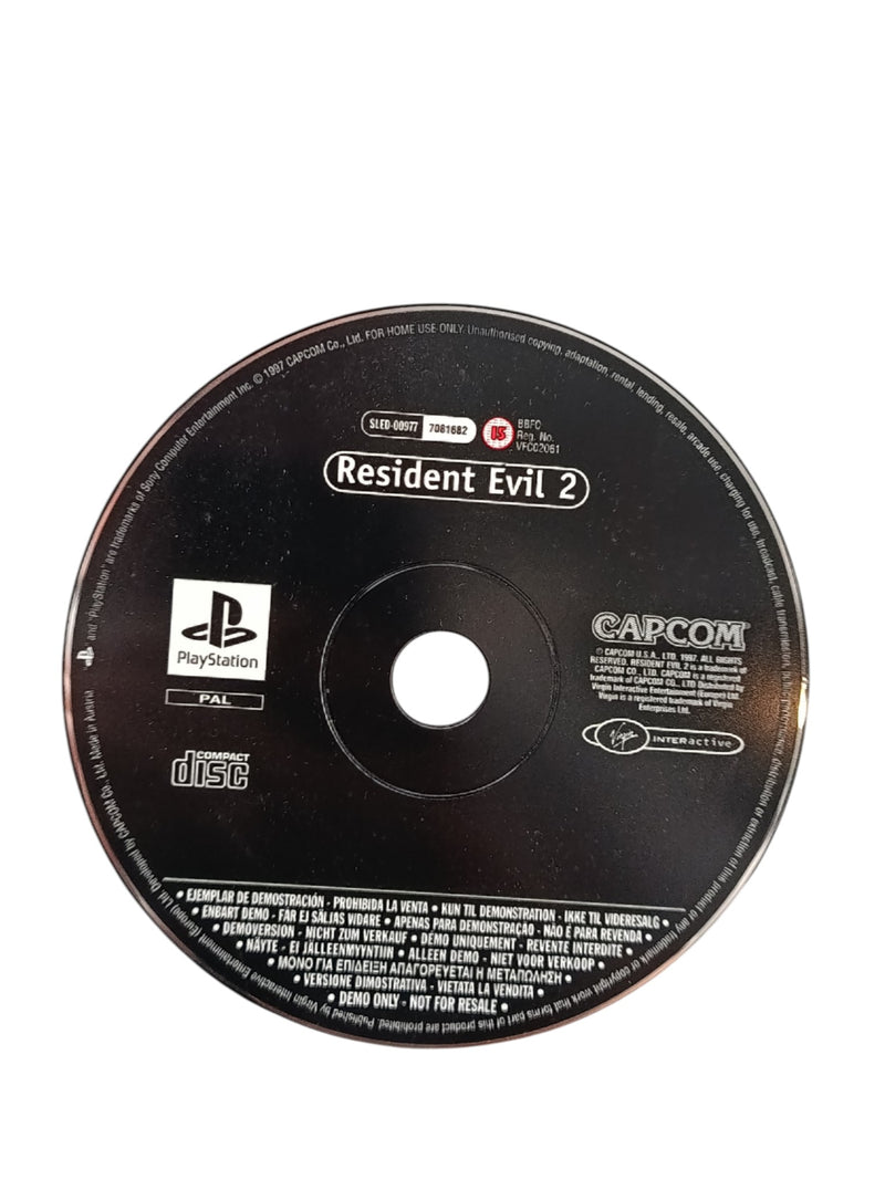 CD Démo Silent Hill présent dans le jeu Metal Gear Solid Playstation 1 (PS1)