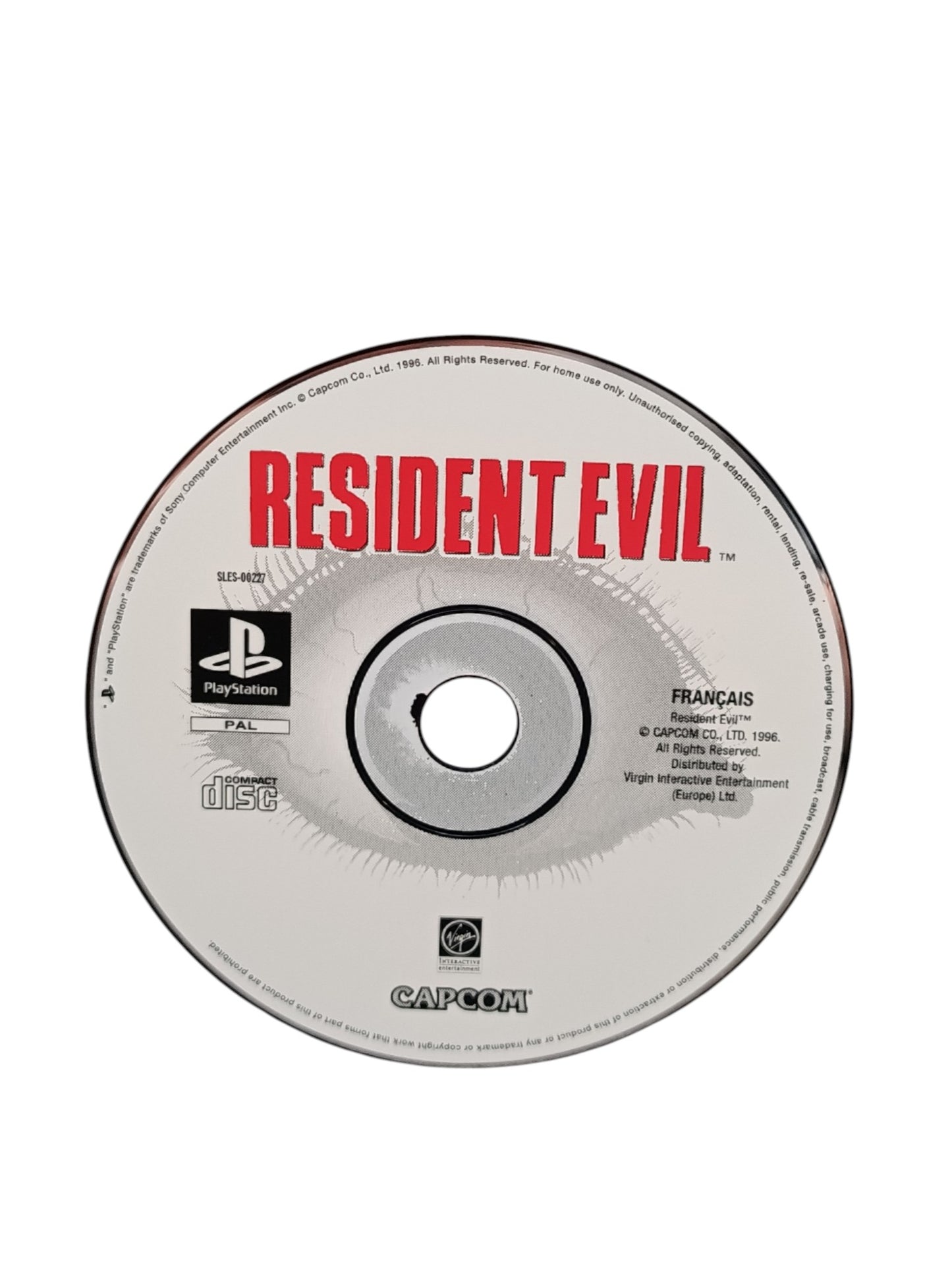 CD Seul Resident Evil Playstation 1 (PS1) Version Française