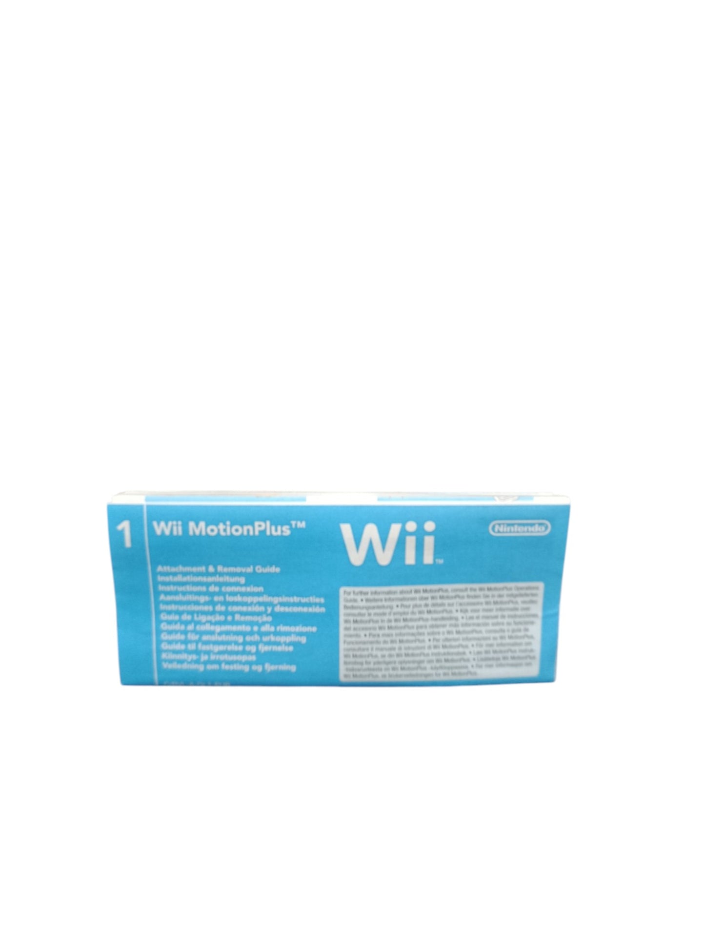 Notice d'utilisation MotionPlus Nintendo Wii