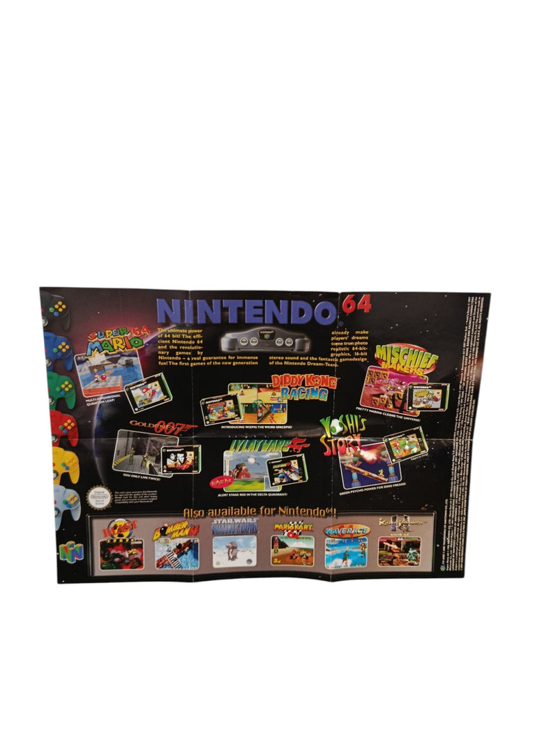Dépliant de Présentation de Jeu Nintendo 64 (P-NUS-EUR-1)