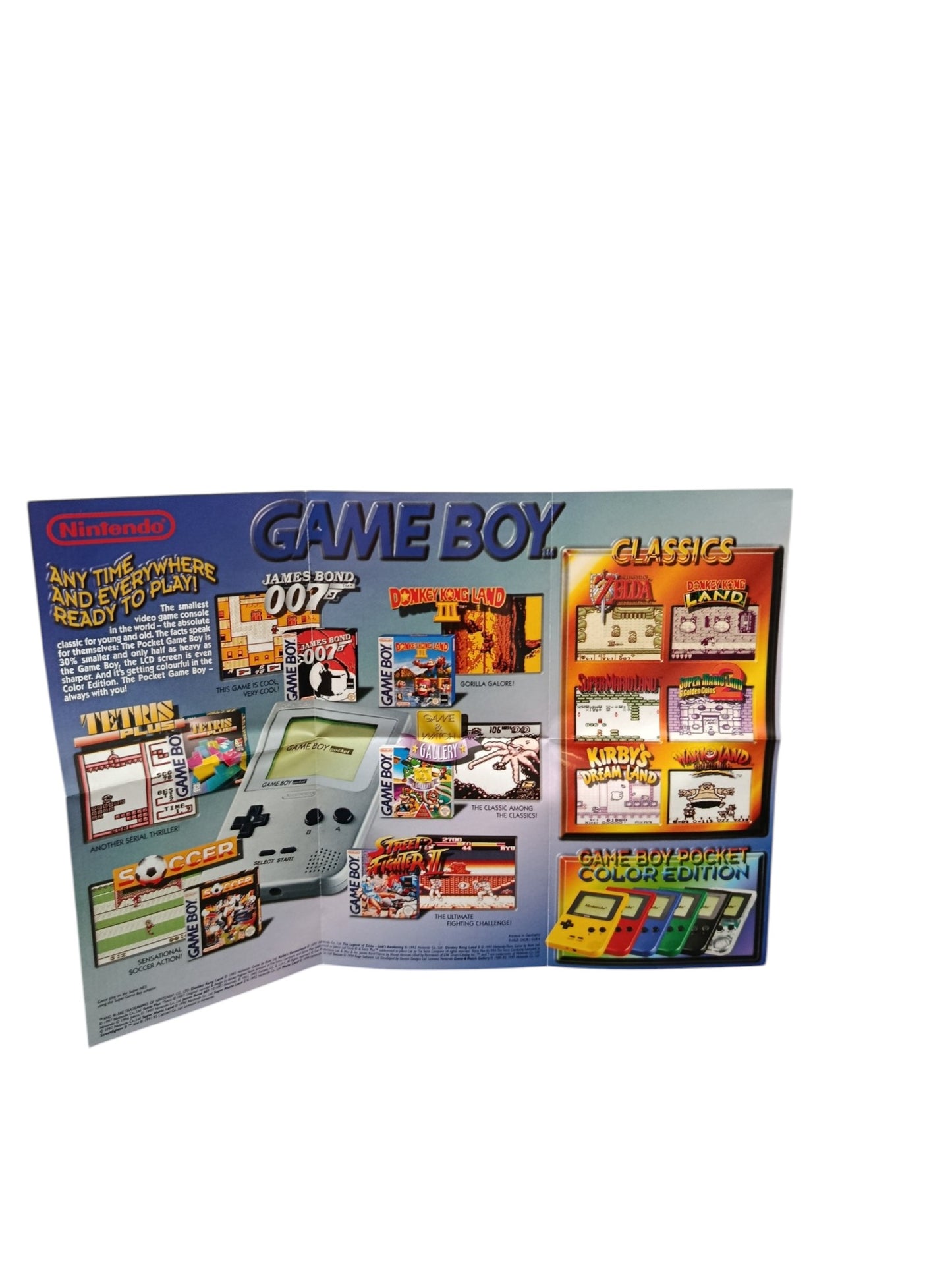 Dépliant de Présentation de Jeu Nintendo 64 (P-NUS-EUR-1)