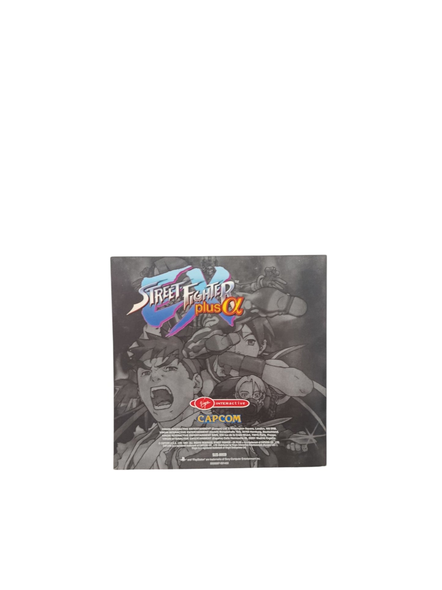Notice Street Fighter Alpha playstation 1 (PS1)