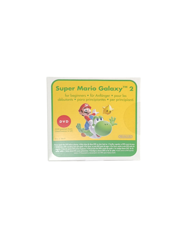 Super Mario Galaxy 2 Nintendo Wii Version DVD Neuf sous blister