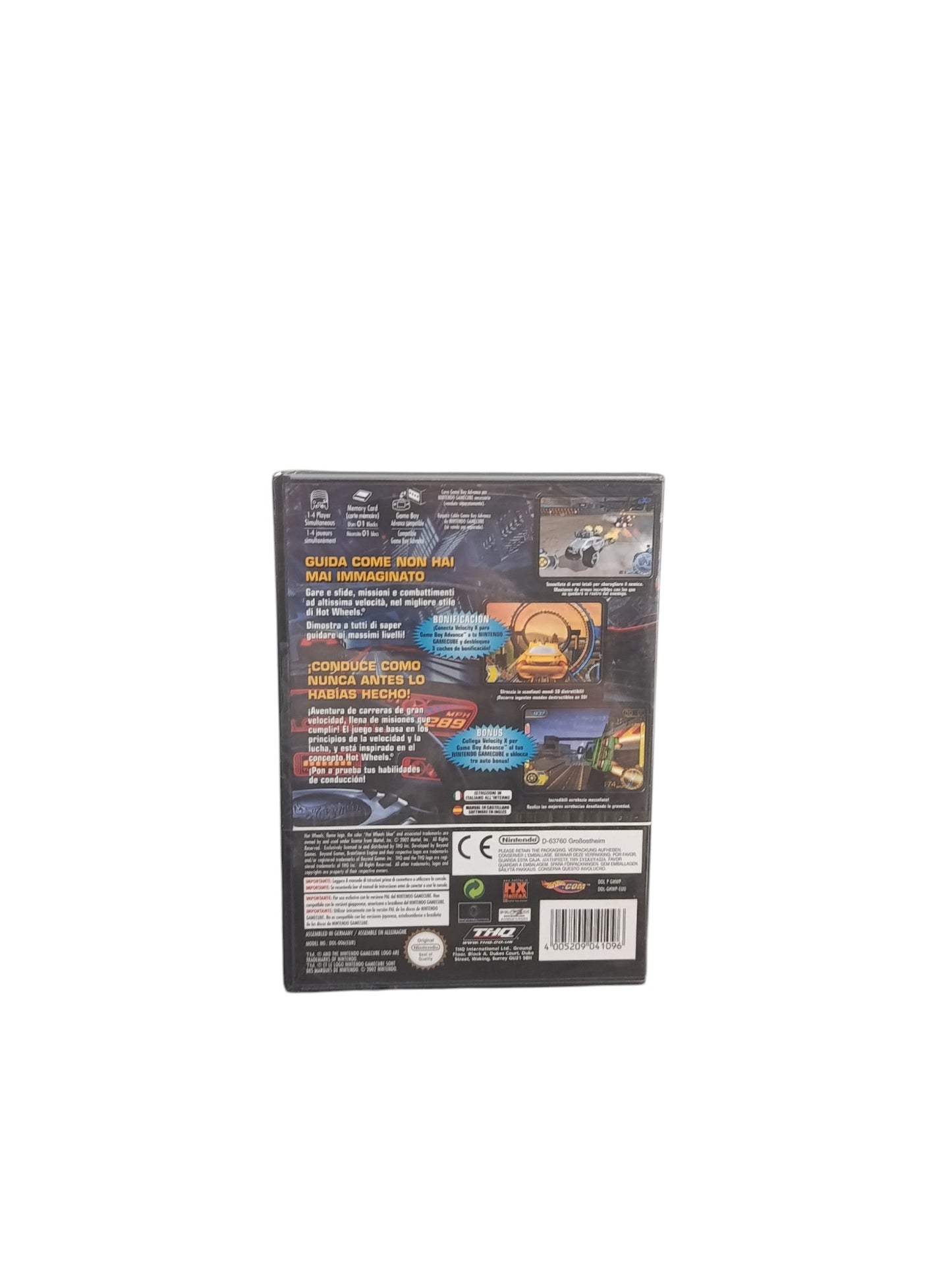 Hot Wheel Velocity X Nintendo Gamecube Neuf