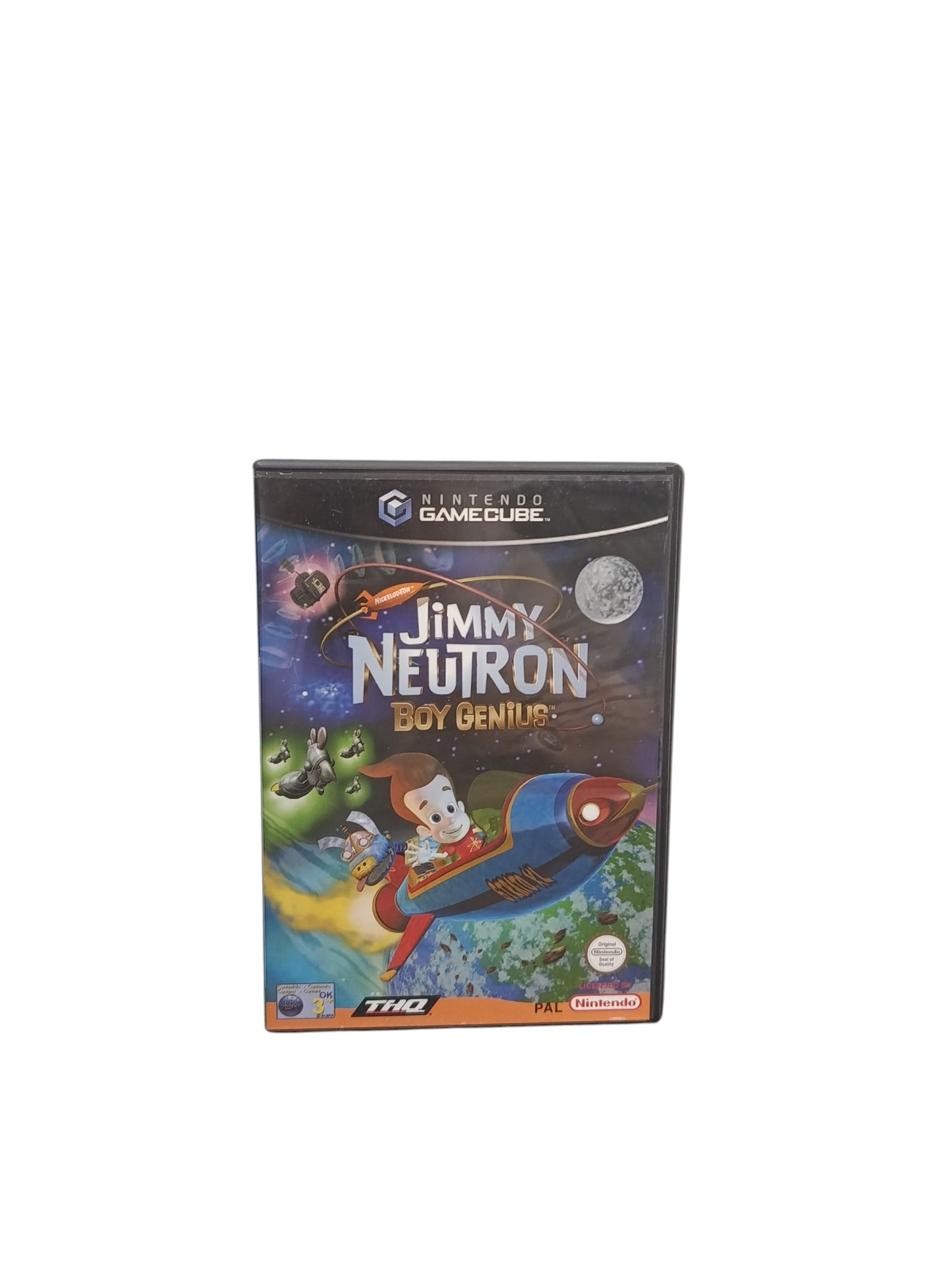 Les Aventures de Jimmy Neutron  Boy Genius Nintendo GameCube Complet