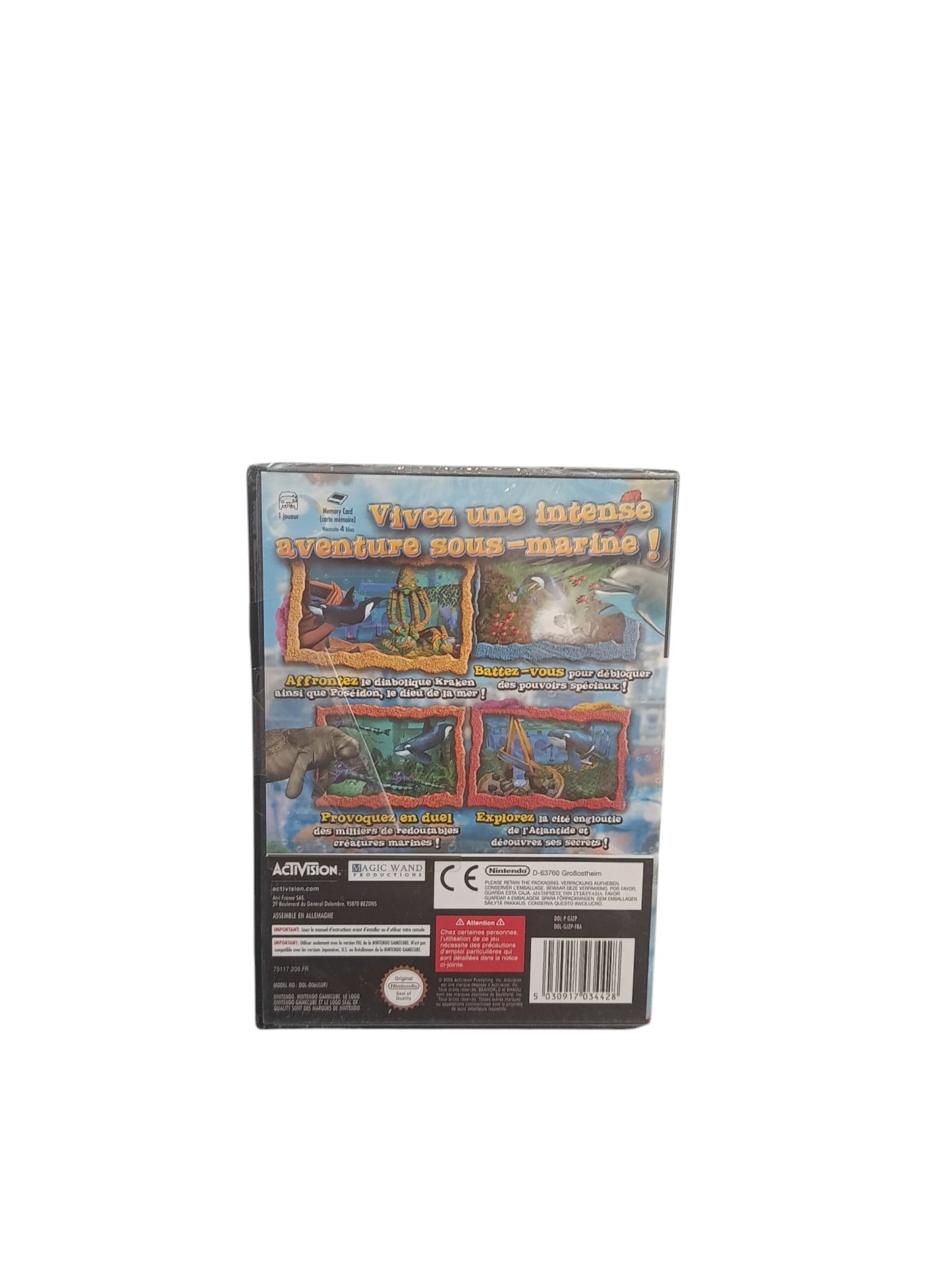 Sea World Adventure Parks : Sham's Deep Sea Adventures Gamecube Neuf FRA