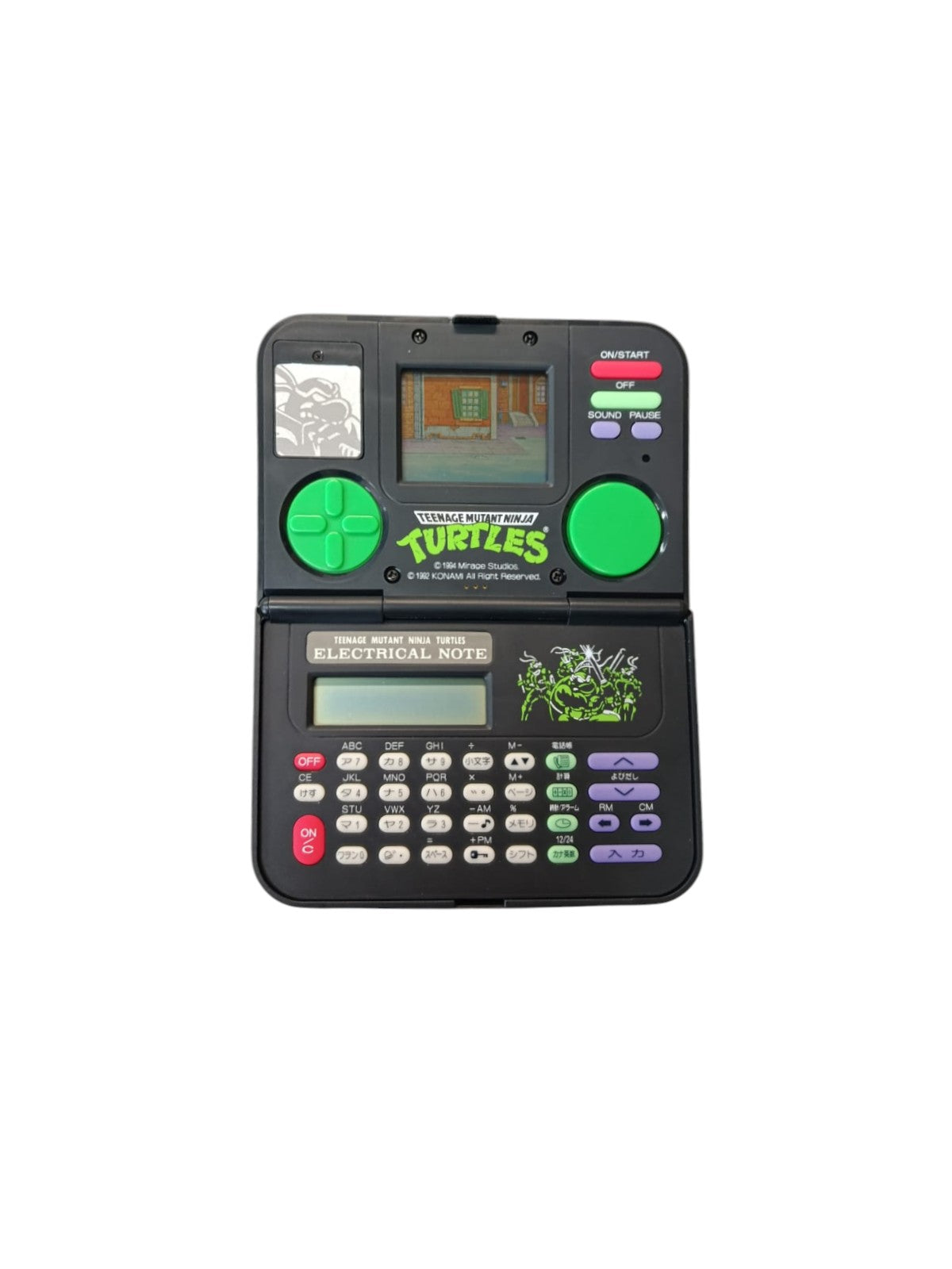 Tortues Ninja type LSI Game version japonaise Takara