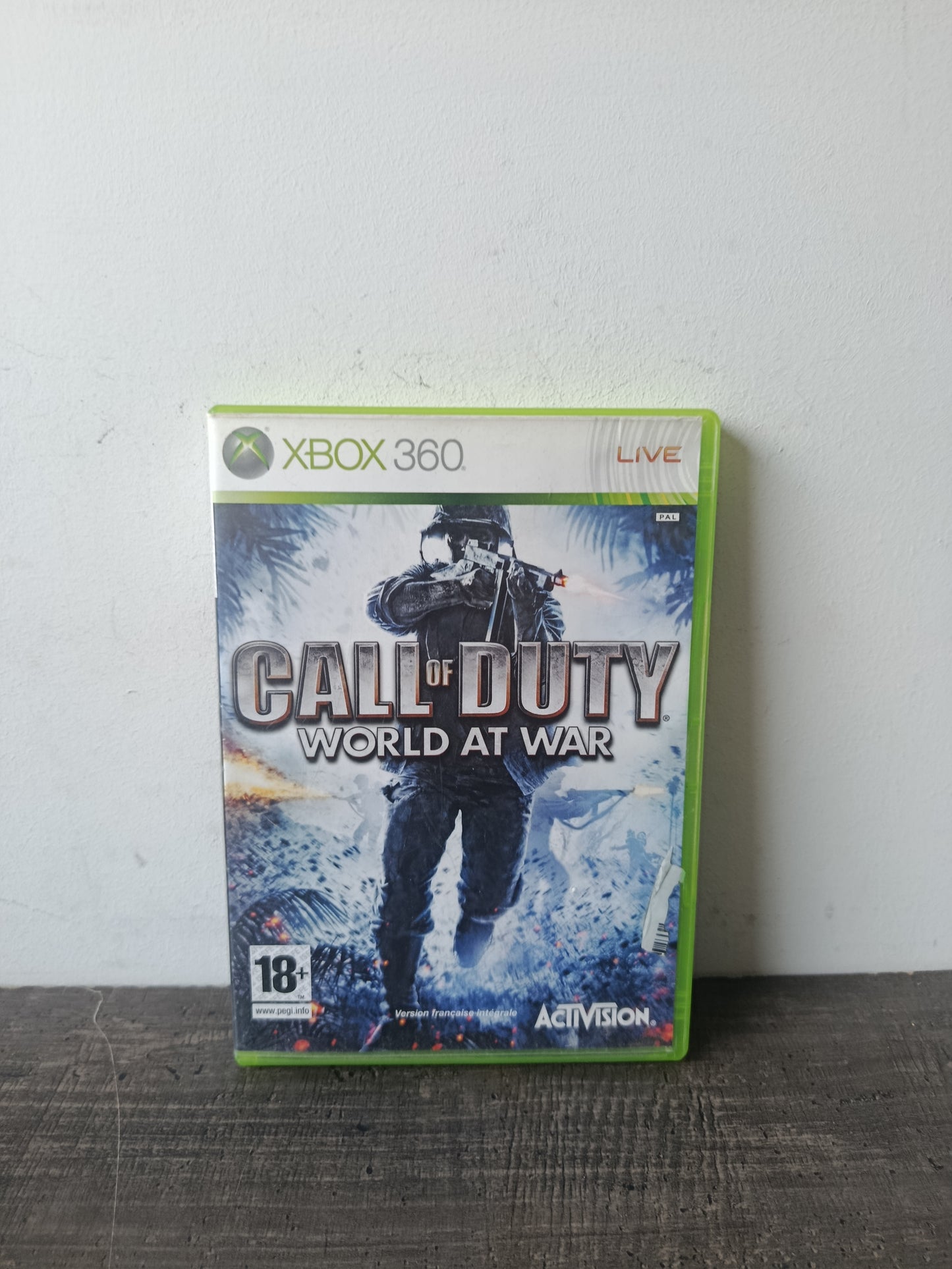 Call of Duty: World at War Xbox 360 Complet Version FRA