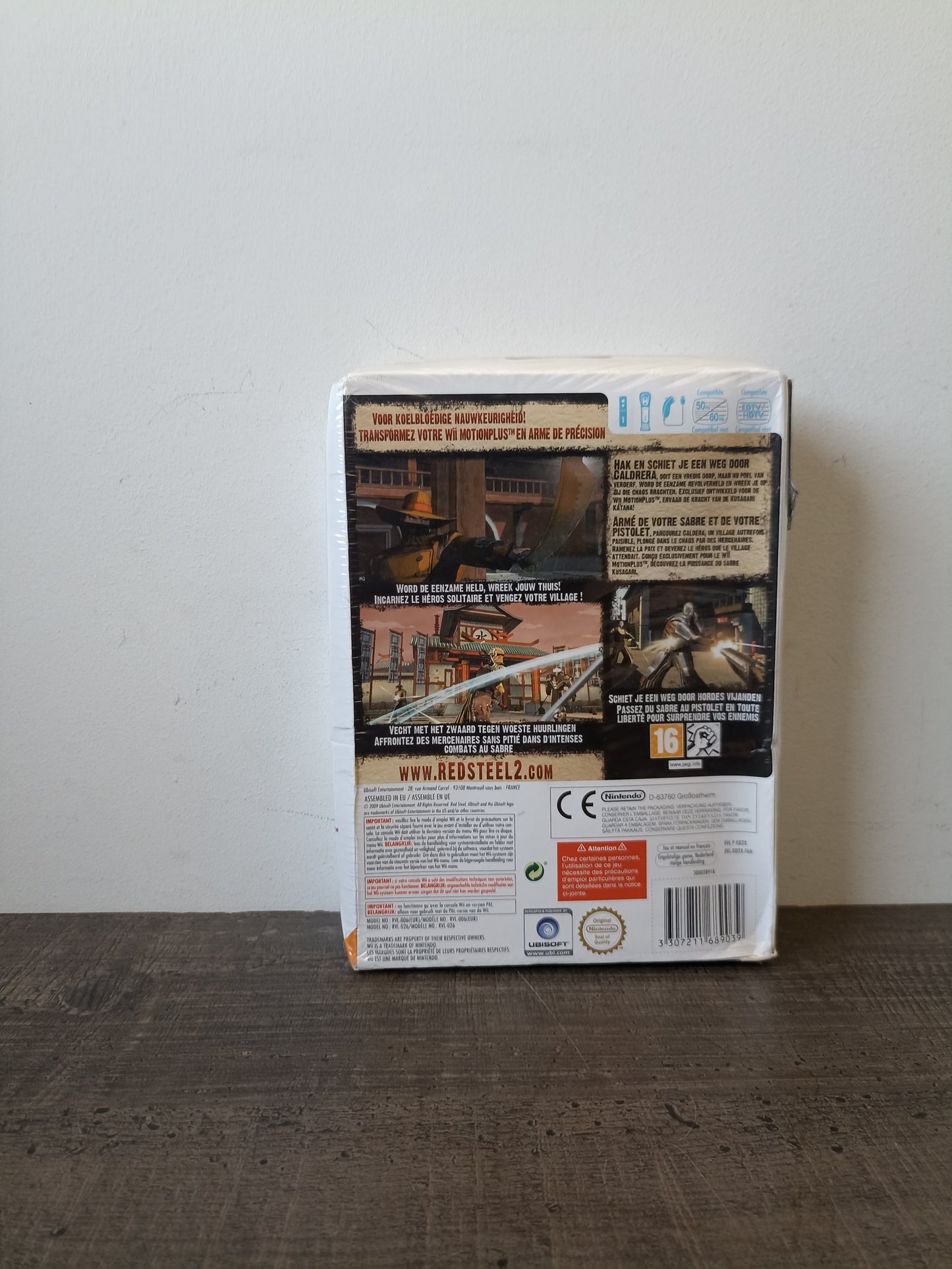Red Steel 2 blister Wii
