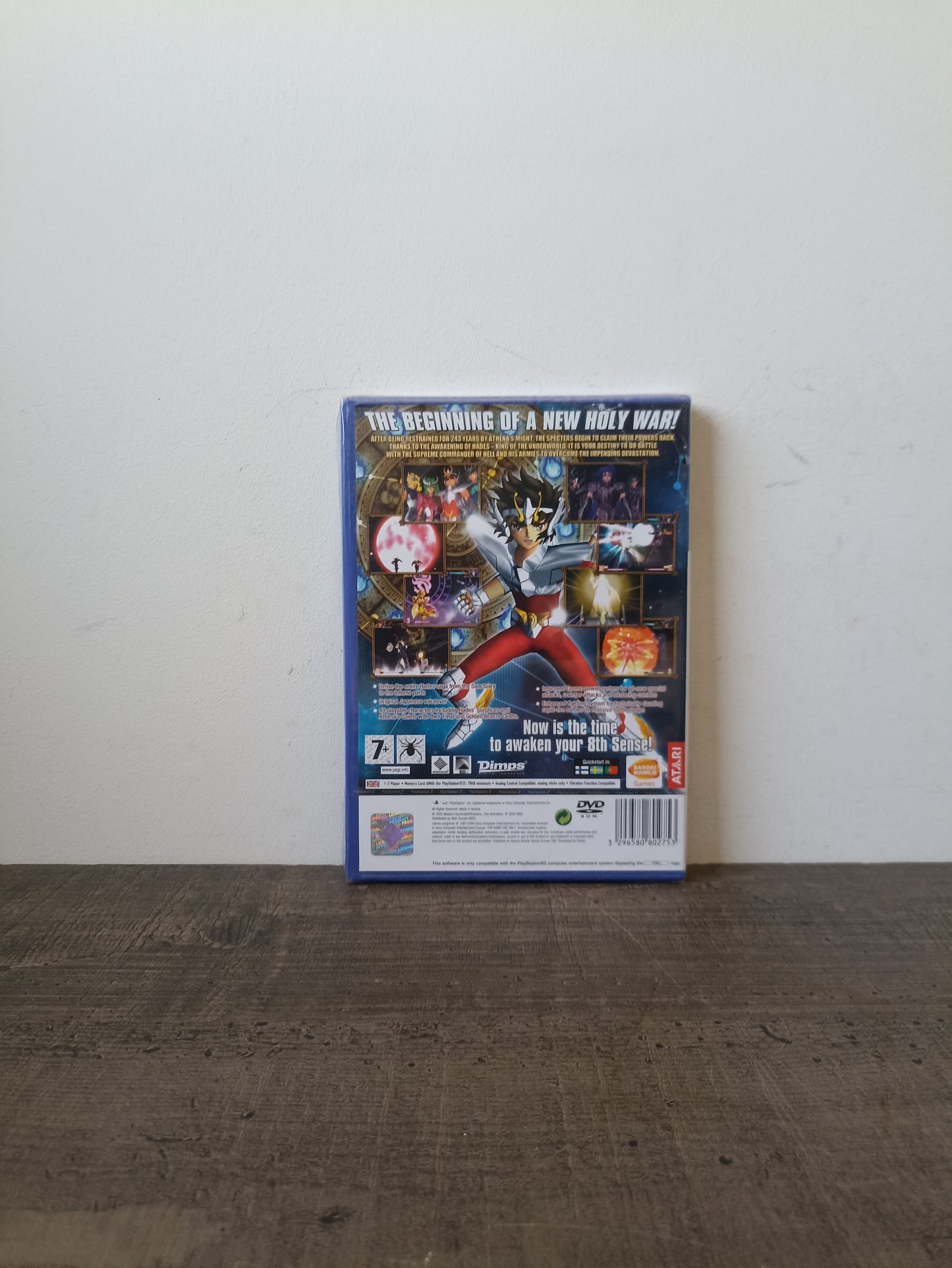 Saint Seiya The Hades blister ps2