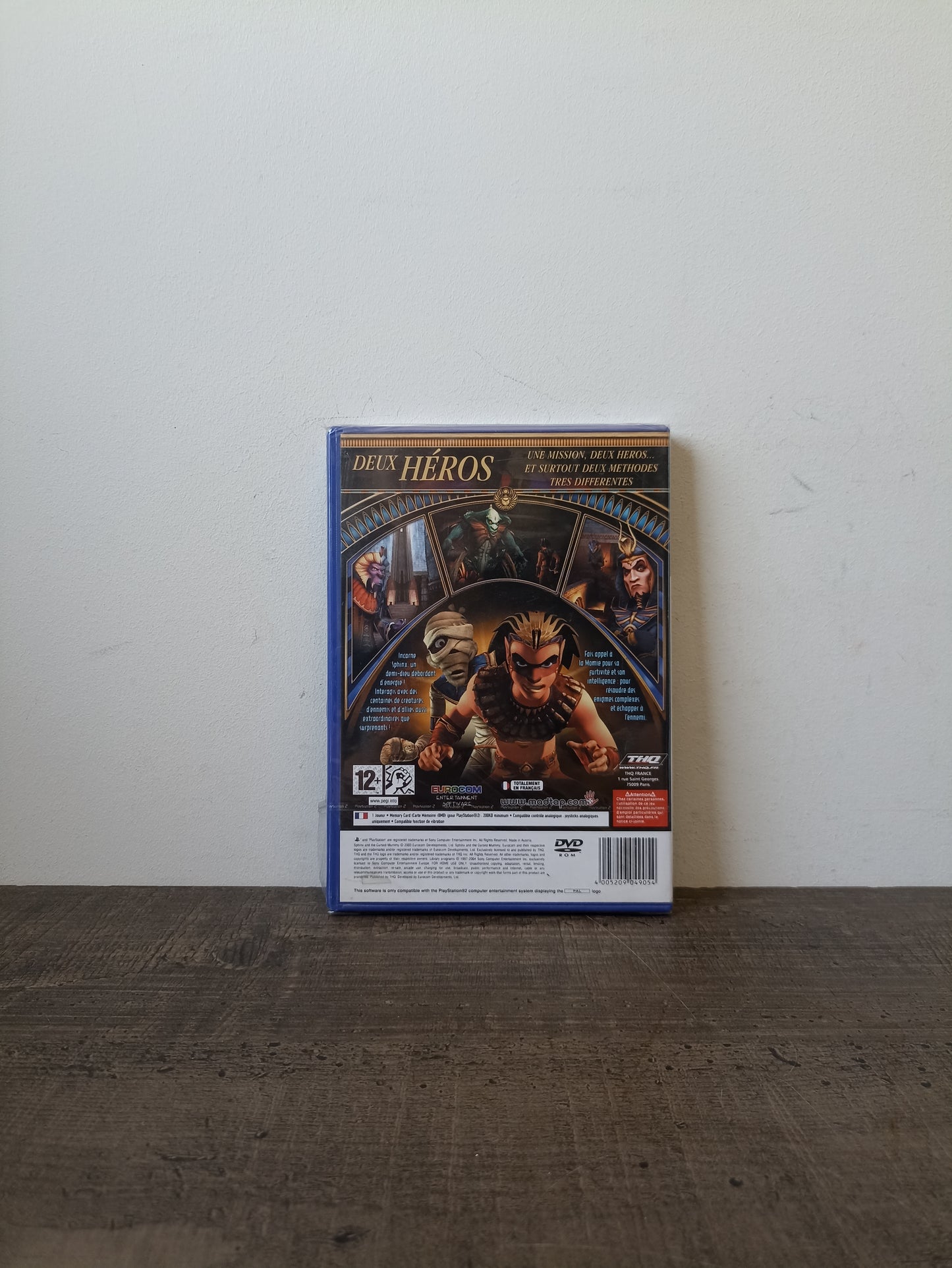 Sphinx et la malédiction de la Momie blister ps2