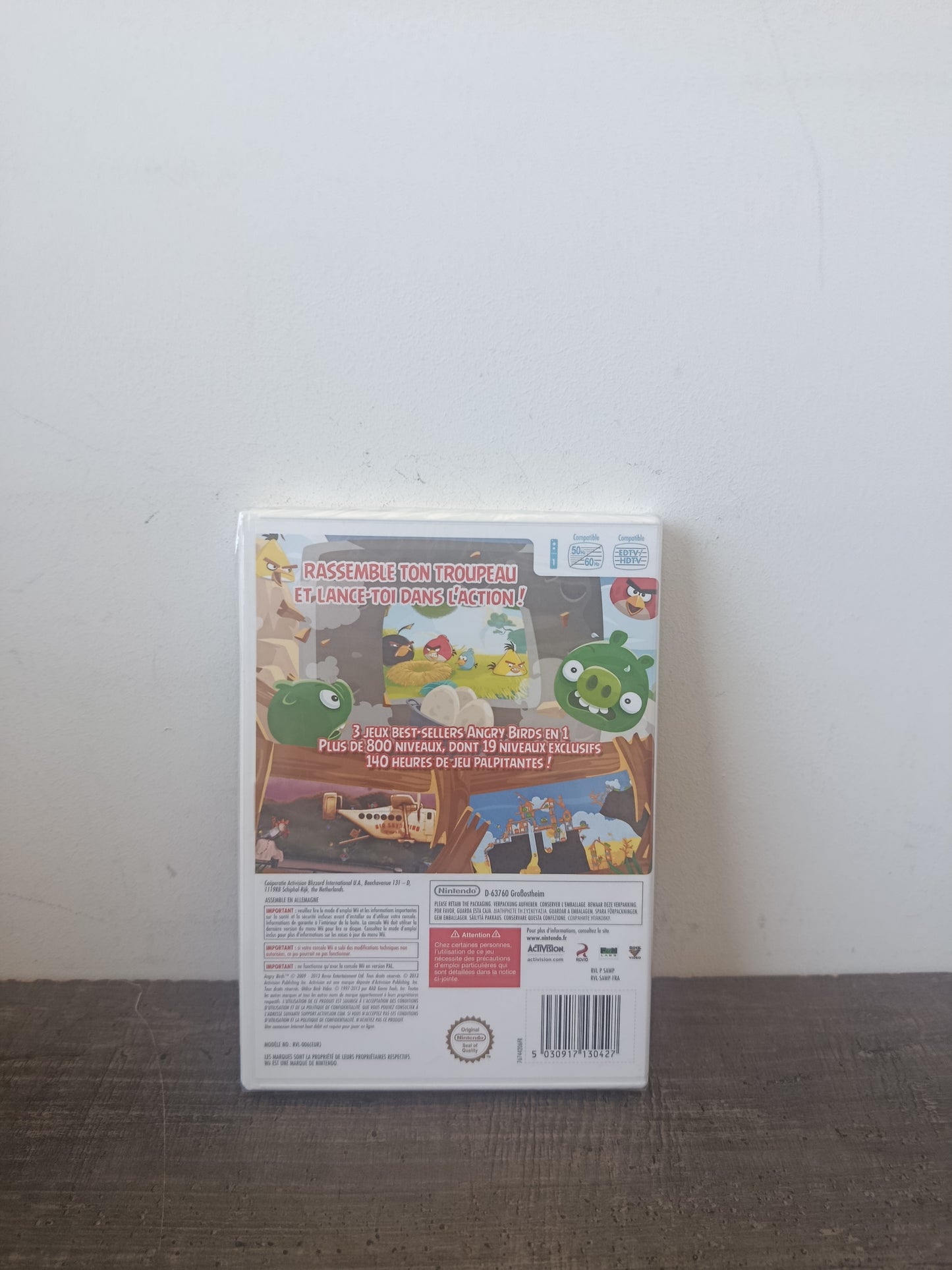 Angry Birds Trilogy blister Wii