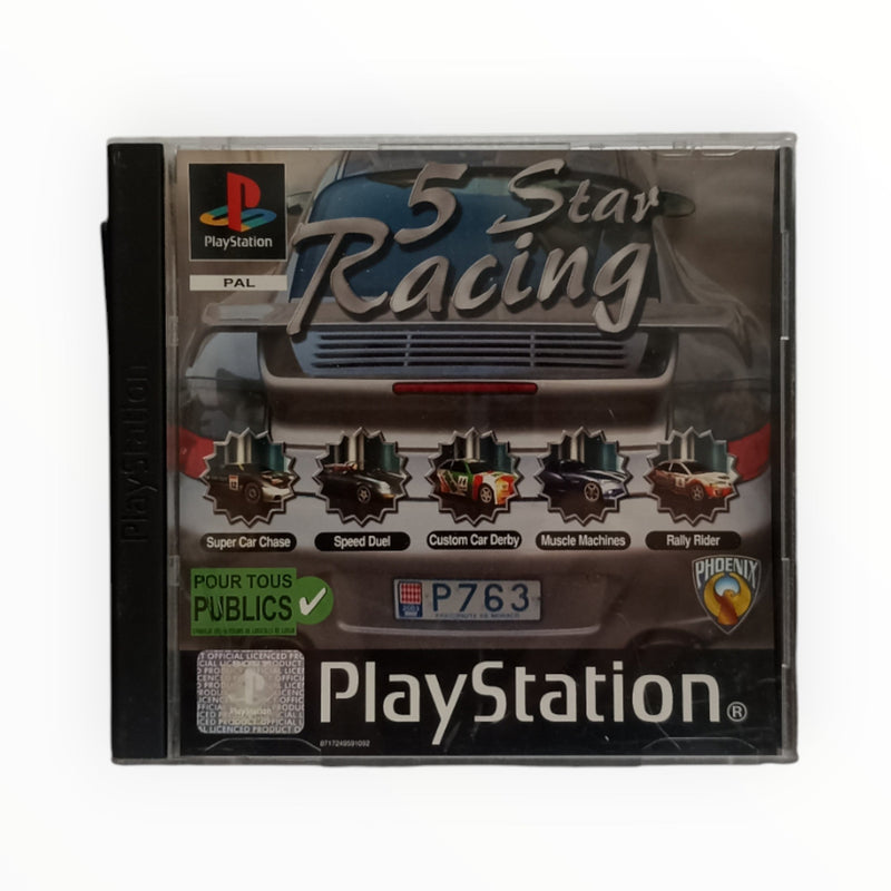 5 Star Racing – PlayStation 1 (Complet)