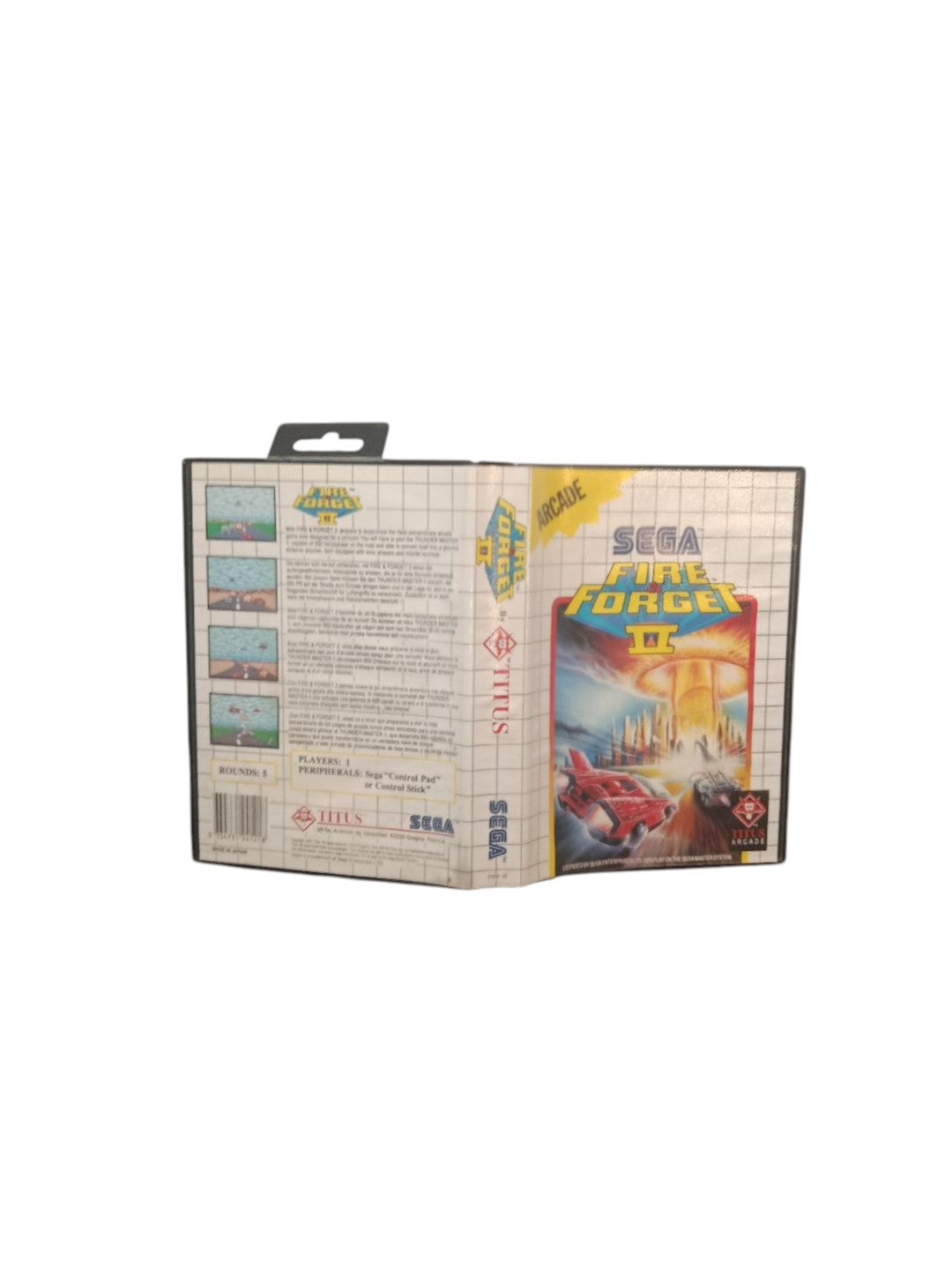 Fire Forget II Master System Complet