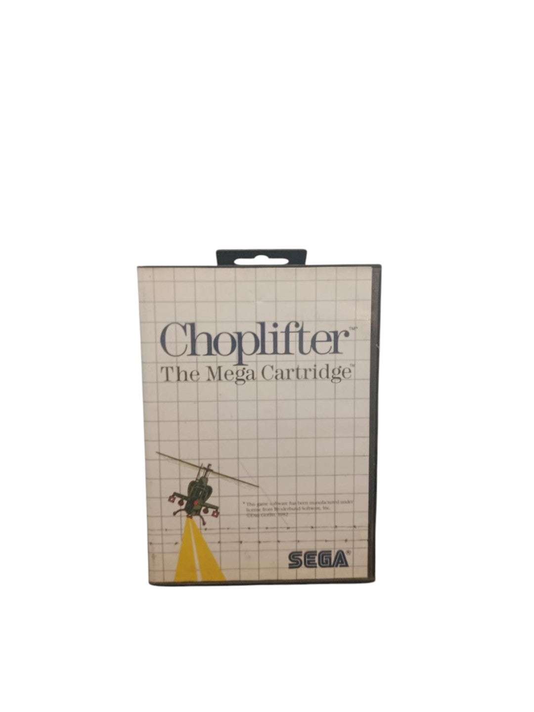 Choplifter Master System Complet en boite