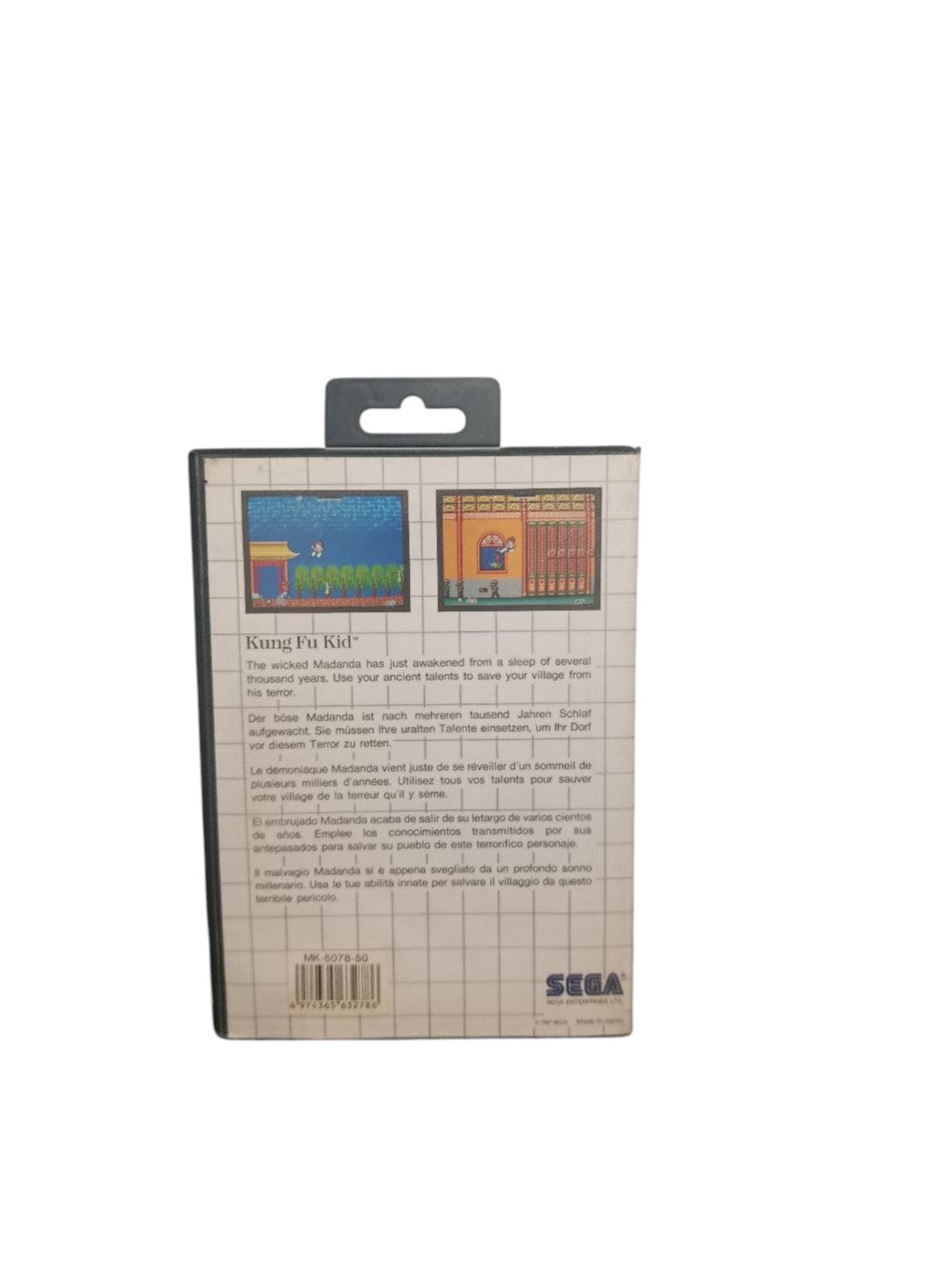 Kung Fu KId Master System