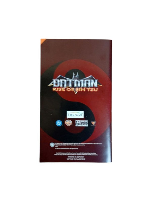 Notice Batman : Rise of Sin Tzu GameCube