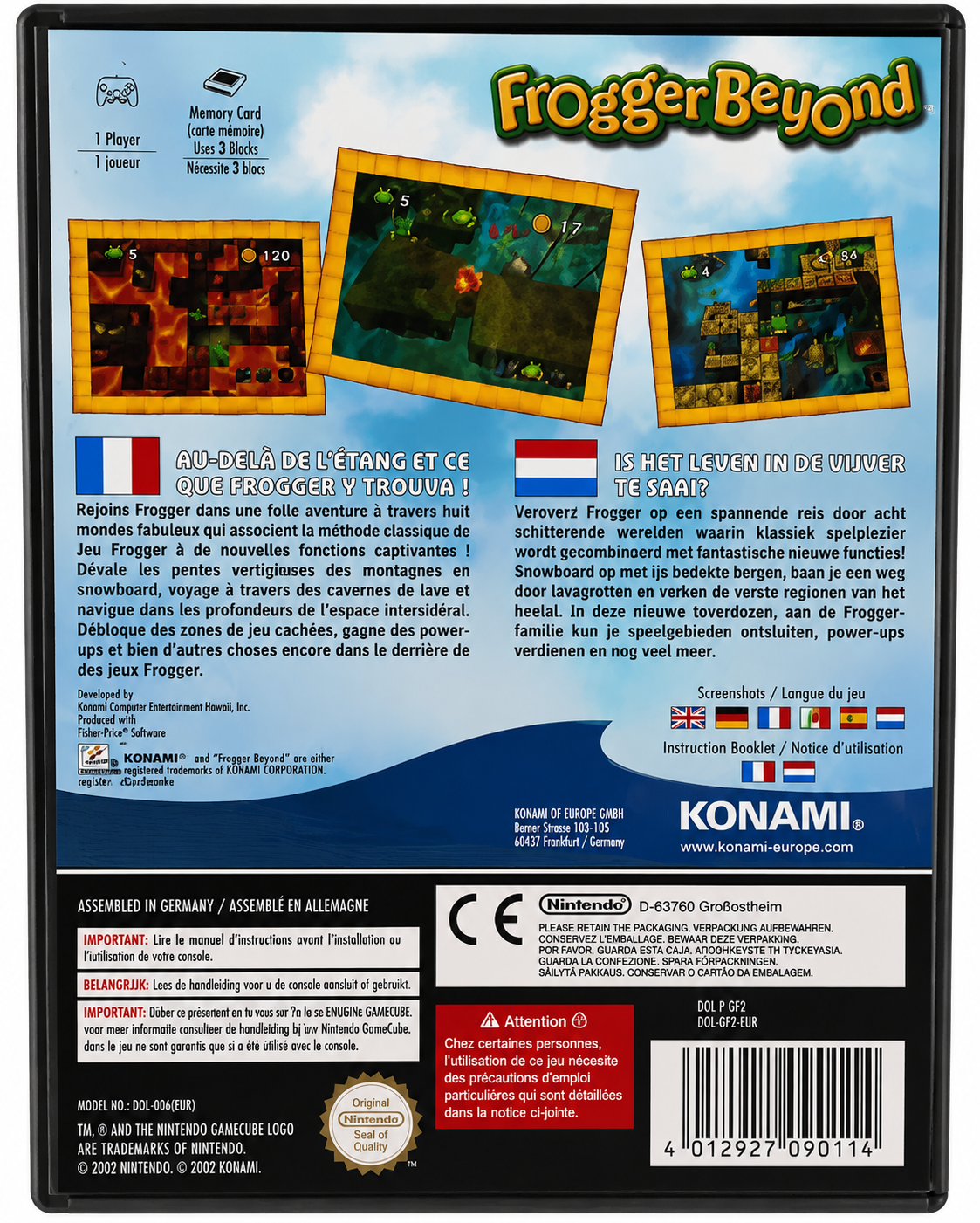 Frogger Beyond Nintendo GameCube
