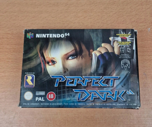 Perfect Dark en boîte