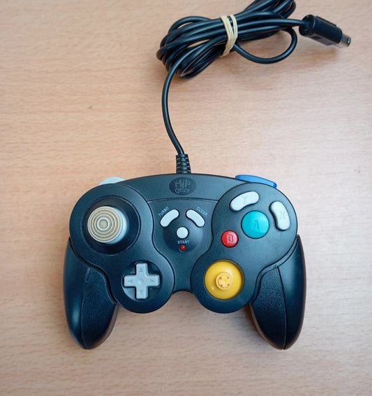 Manette Noire GameCube Non officielle (joueur)