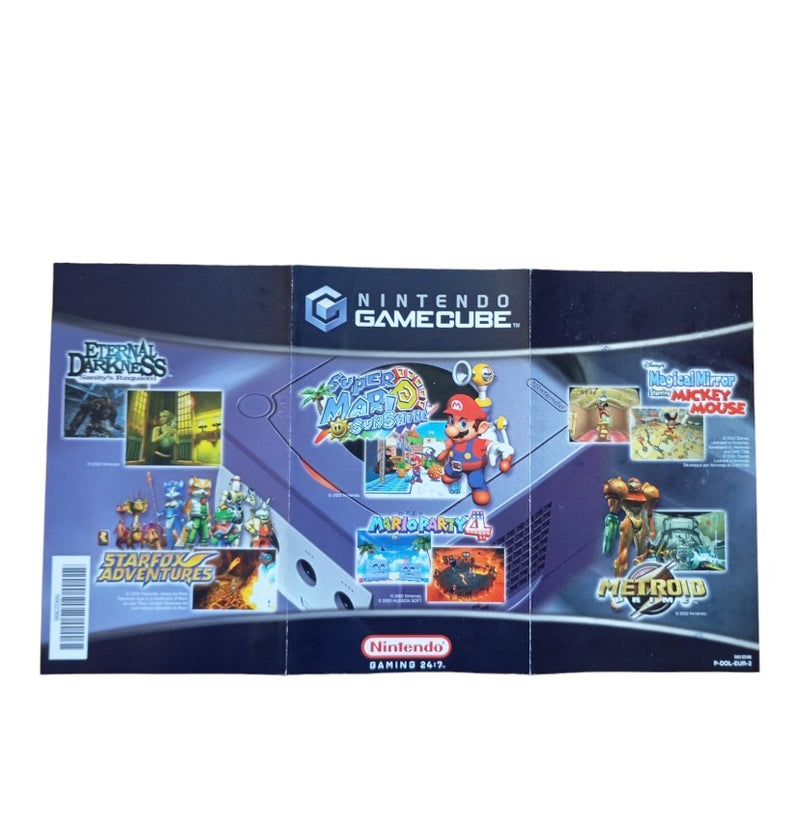 Dépliant GameCube DOL-EUR-2