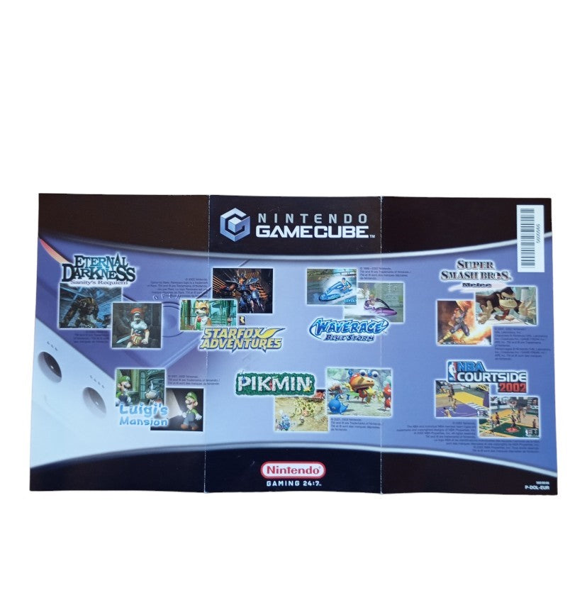 Dépliant GameCube DOL-EUR-1