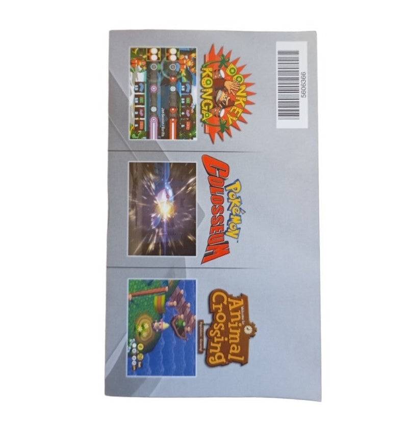 Dépliant GameCube DOL-EUR-4