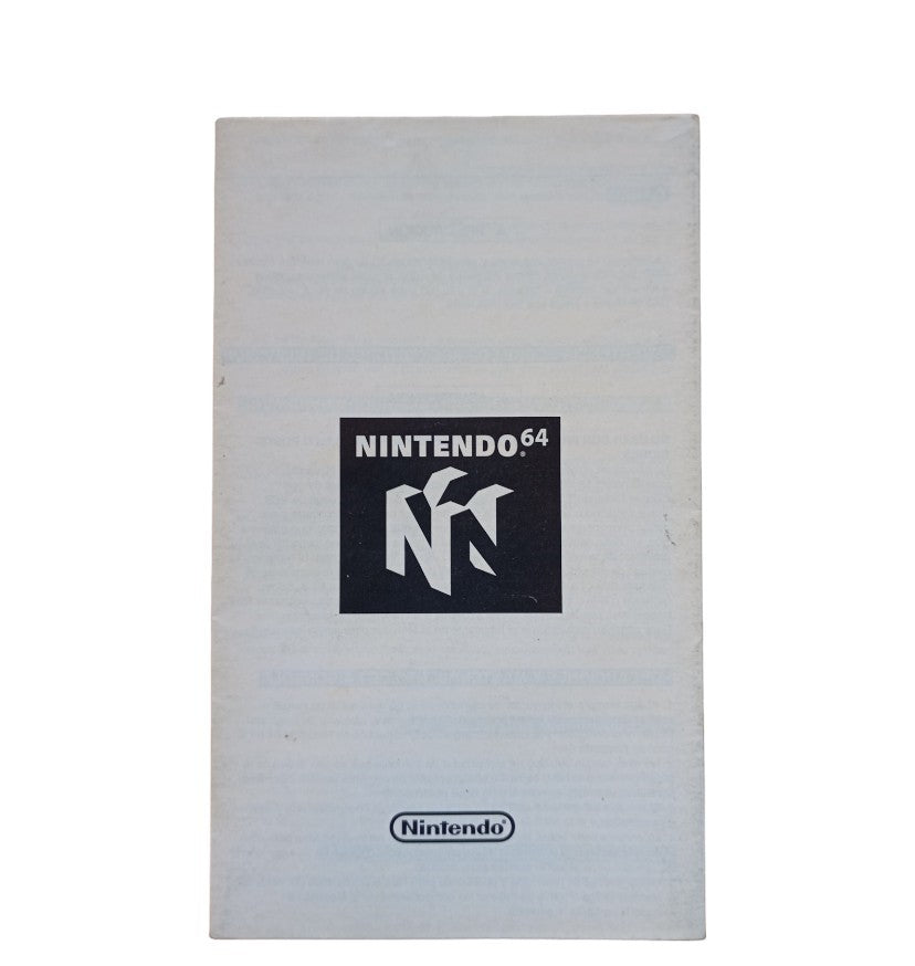 Notice de sécurité Nintendo 64 NUS-EUR-3