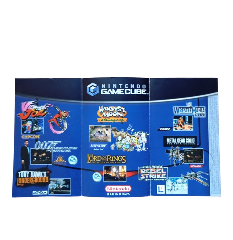 Dépliant GameCube DOL-EUR-2