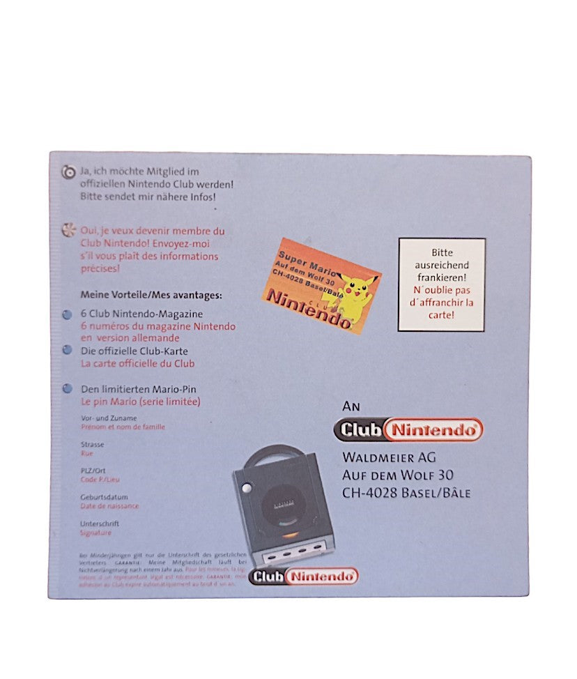 Club Nintendo Console GameCube