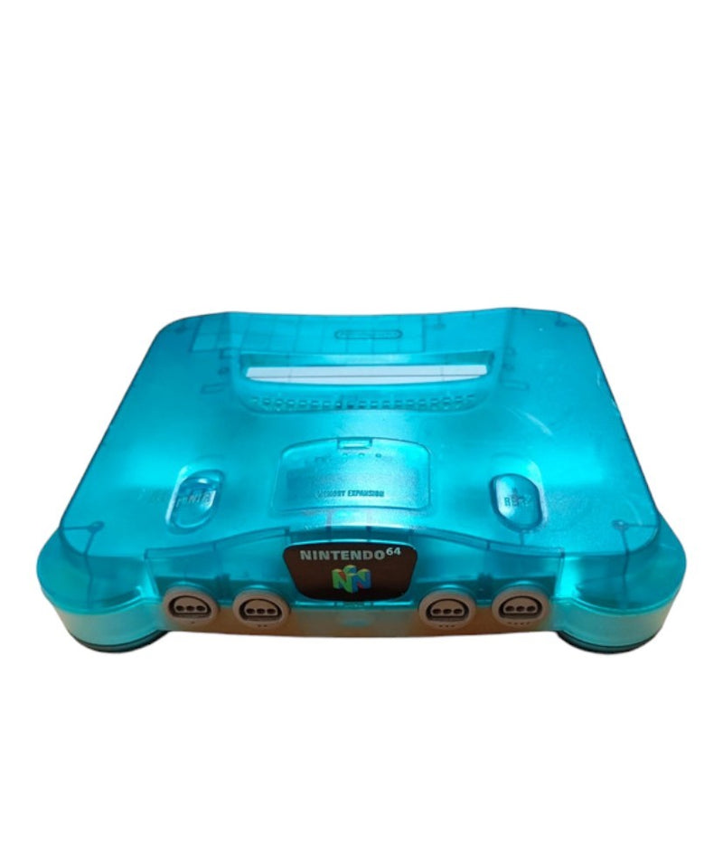 Console Nintendo 64 N64 Bleu Transparent