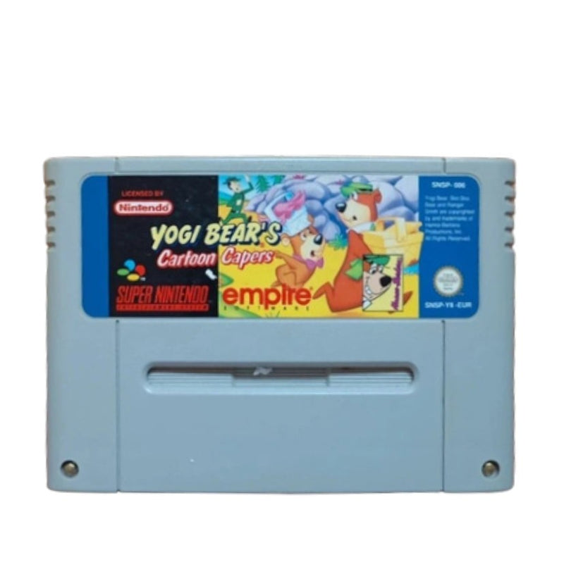 Yogi Bear's : Cartoon Capers Super Nintendo (SNES)