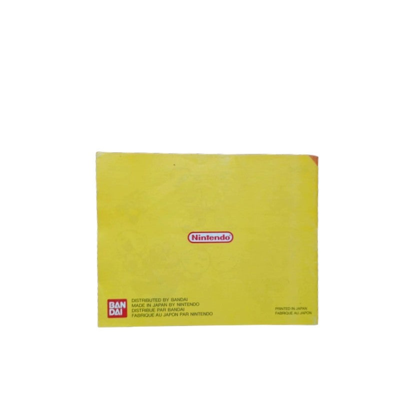 Notice Mario & Yoshi sur Nintendo NES