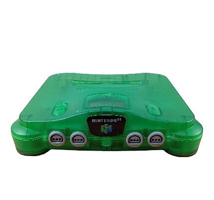 Console Nintendo 64 N64 Vert Transparent