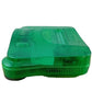 Console Nintendo 64 N64 Vert Transparent