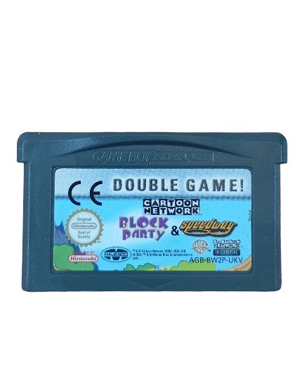 Compilation Double Game ! Cartoon Network Block Party + Speedway - Game Boy Advance (GBA)