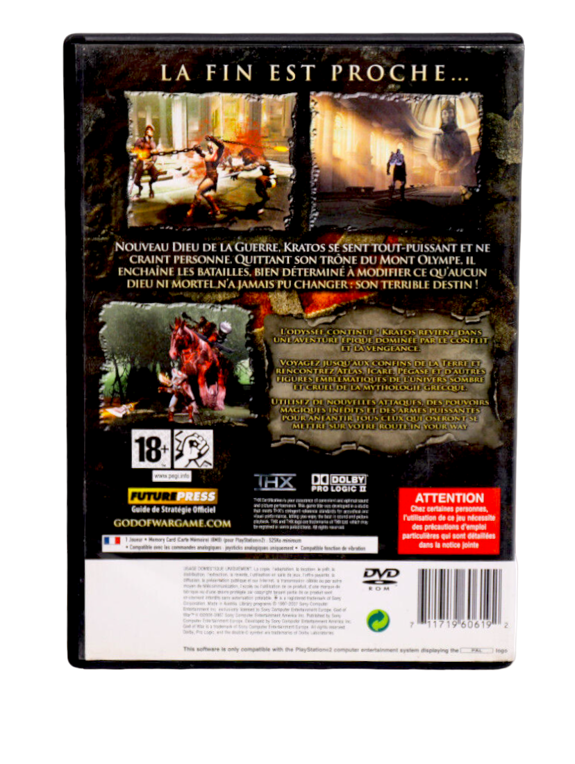 God of War II Playstation 2 (PS2)