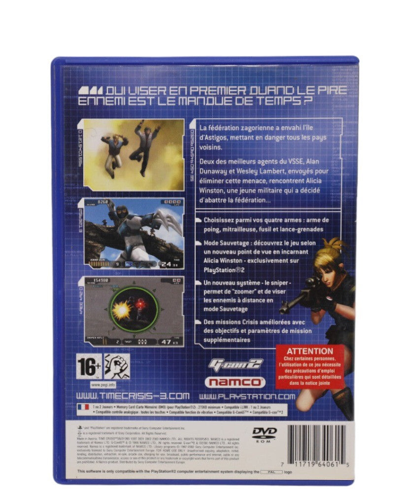 Time Crisis 3 Playstation 2 (PS2)