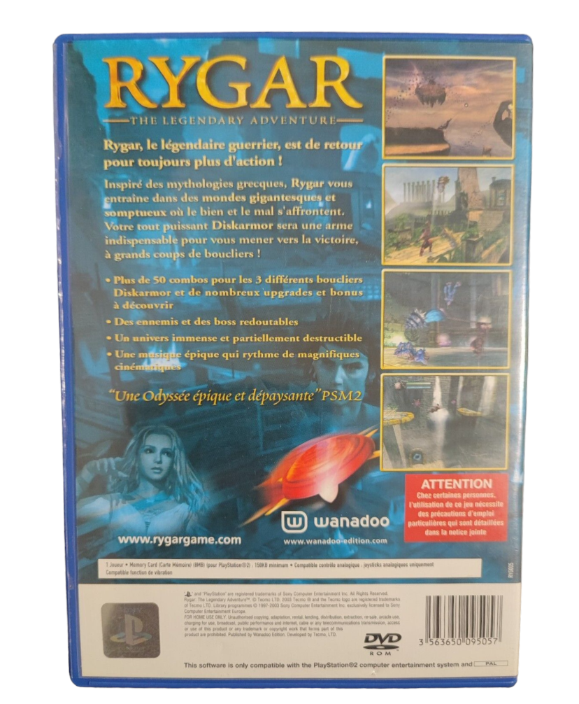 Rygar: The Legendary Adventure Playstation 2 (PS2)