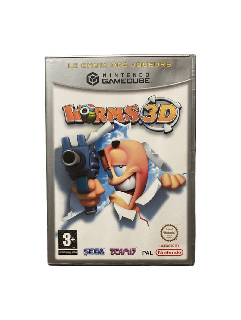 Worms 3D Nintendo GameCube