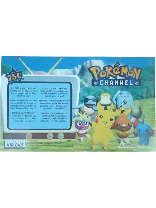 Carte VIP Pokémon Channel GameCube