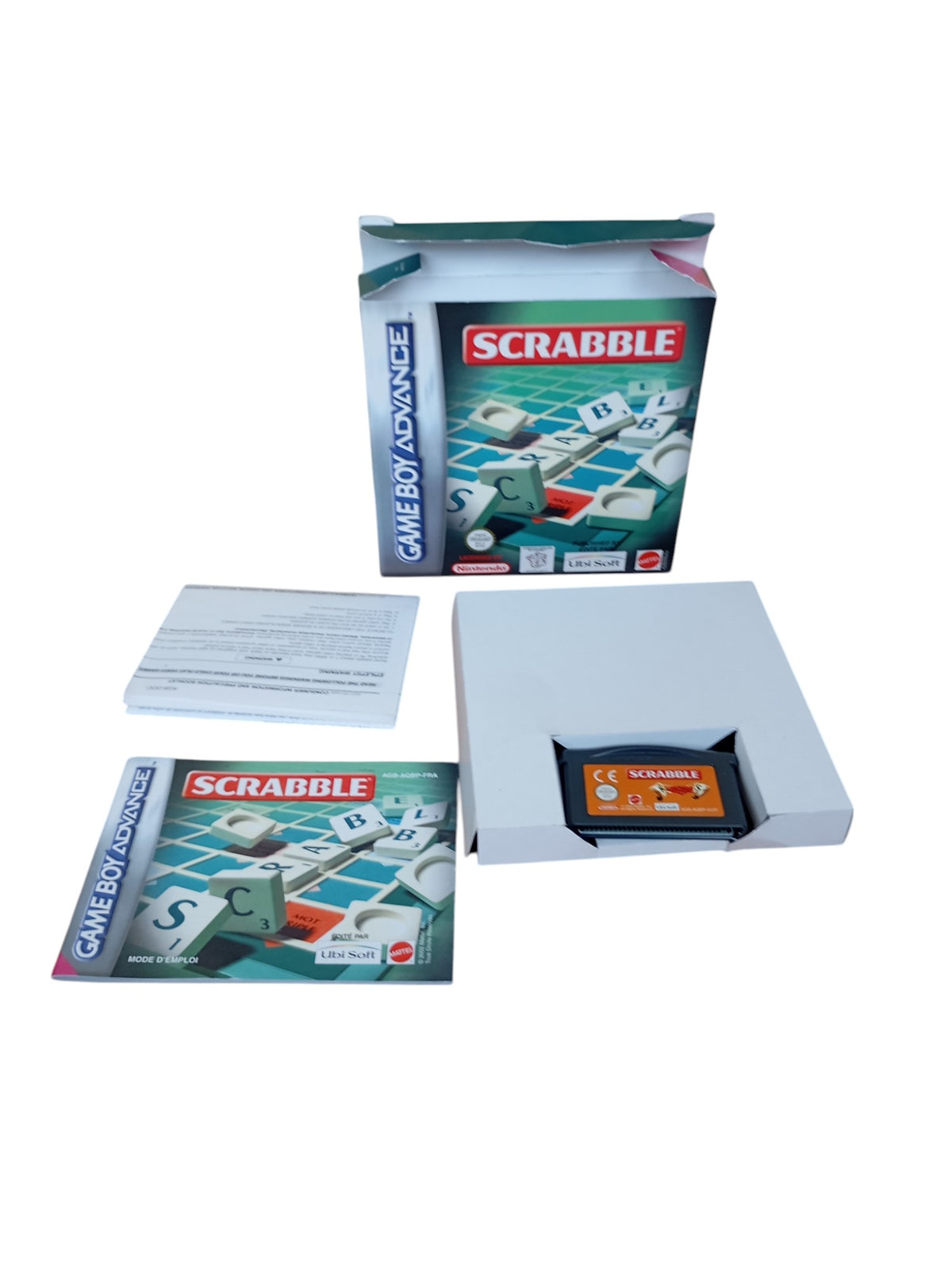 Scrabble Game Boy Advance Boite FRA