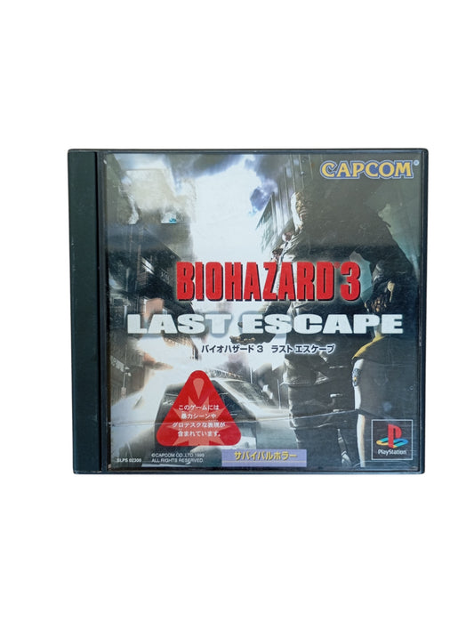 Biohazard 3 Last Escape Playstation 1 (PS1-JAP)