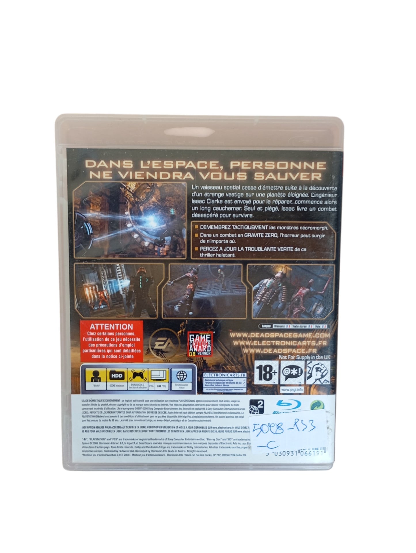 Dead Space Playstation 3 (PS3)
