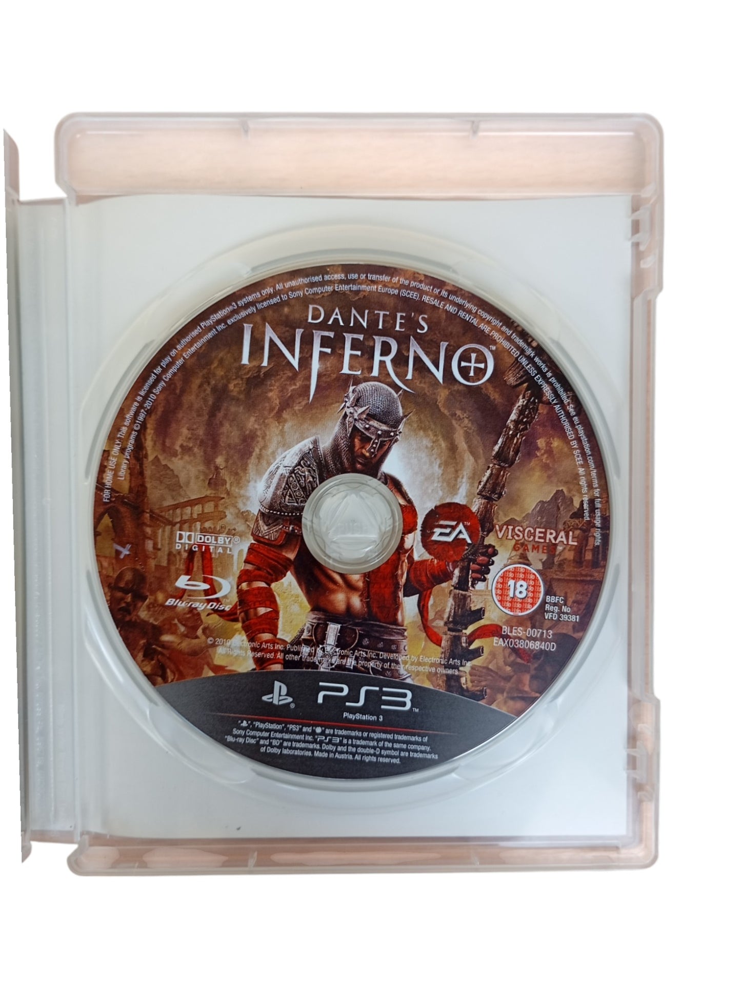 Dante's Inferno Playstation 3 (PS3)